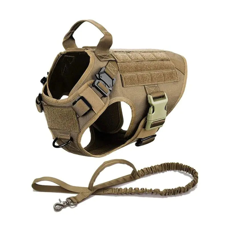 Metal Buckle Tactical Dog Harness