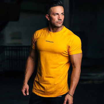MEN'S FITTED GYM SHIRT