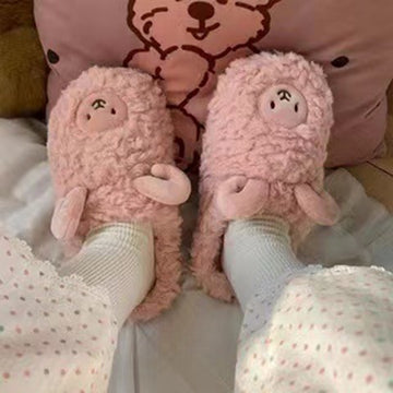 COTTON FLUFFY SLIPPERS