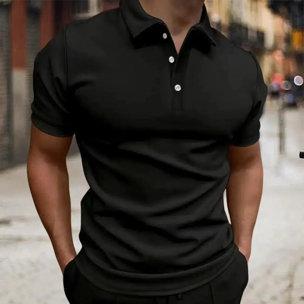 Semi-Spread Collar Polo