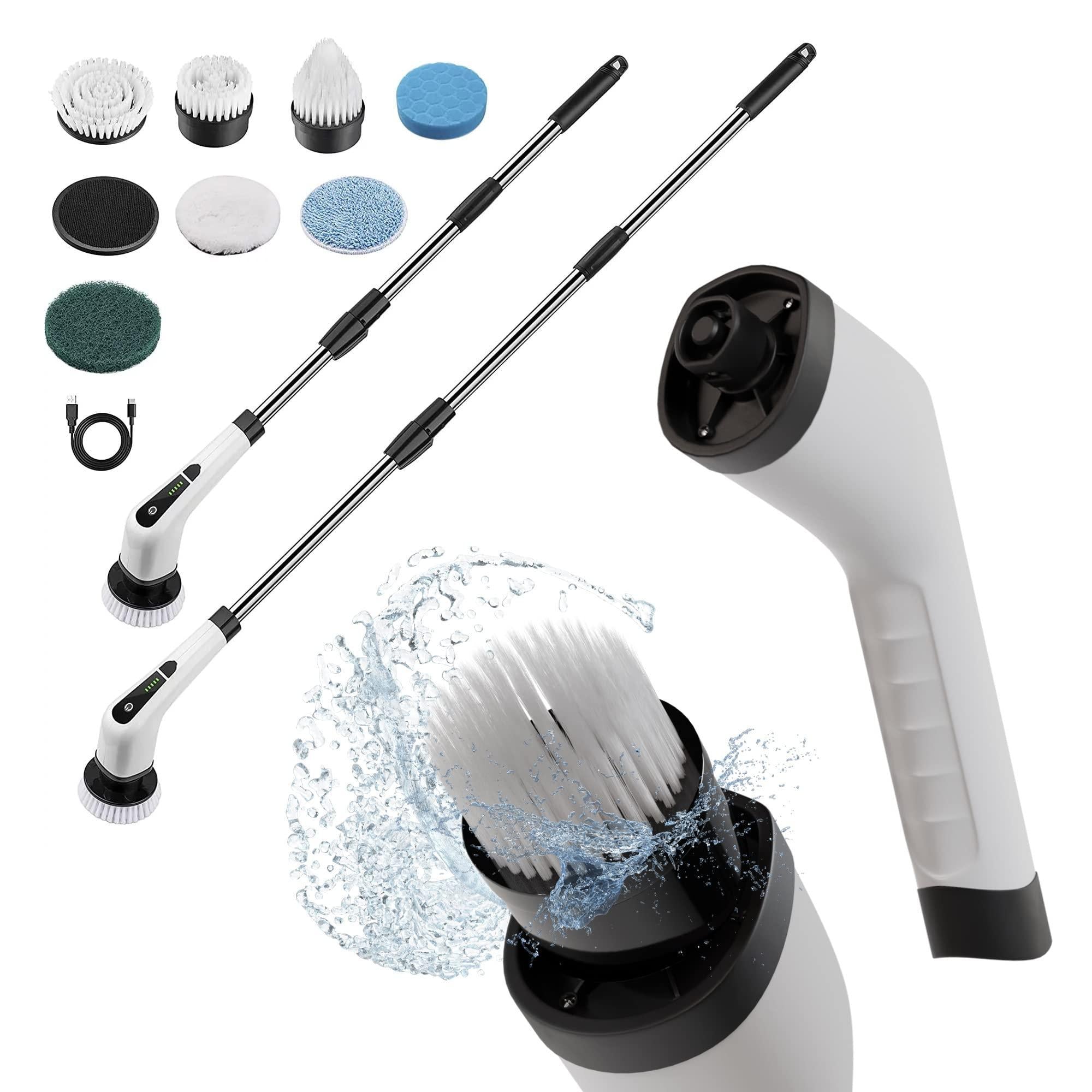 Portable Electric Spin Scrubber for Cleaning Bathroom Kitchen Car