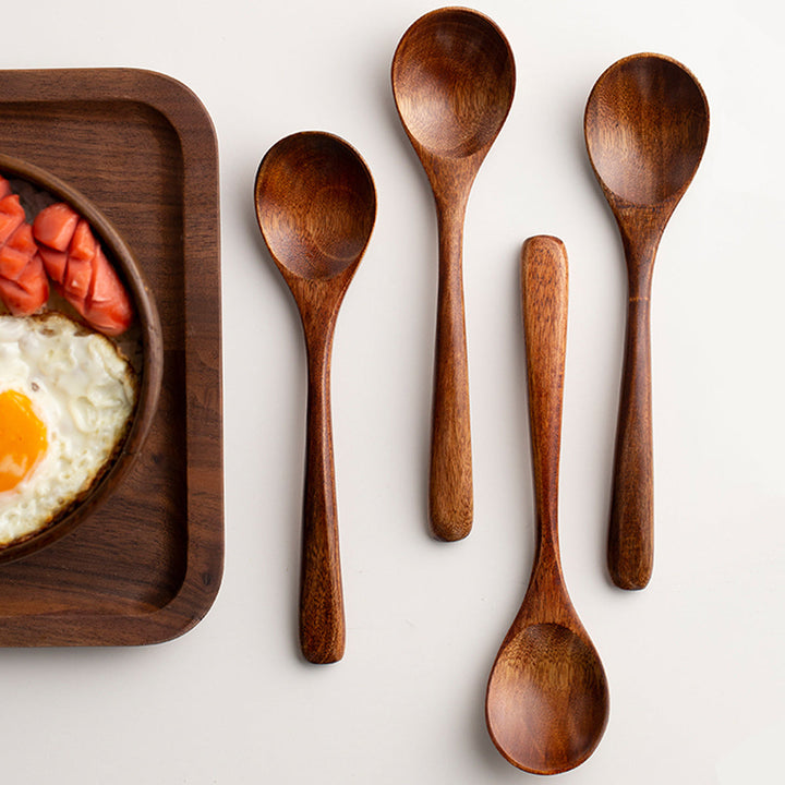 Handcrafted Vintage Wooden Spoons  Durable Stylish Kitchen Set