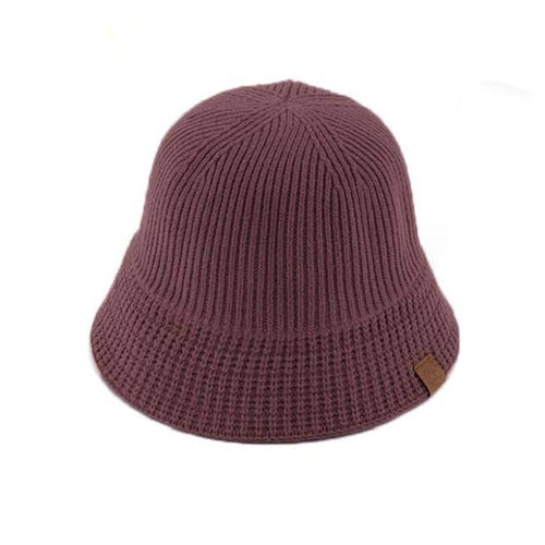 CC Beanie Ribbed Knit Adjustable Bucket Hat by Truly Contagious