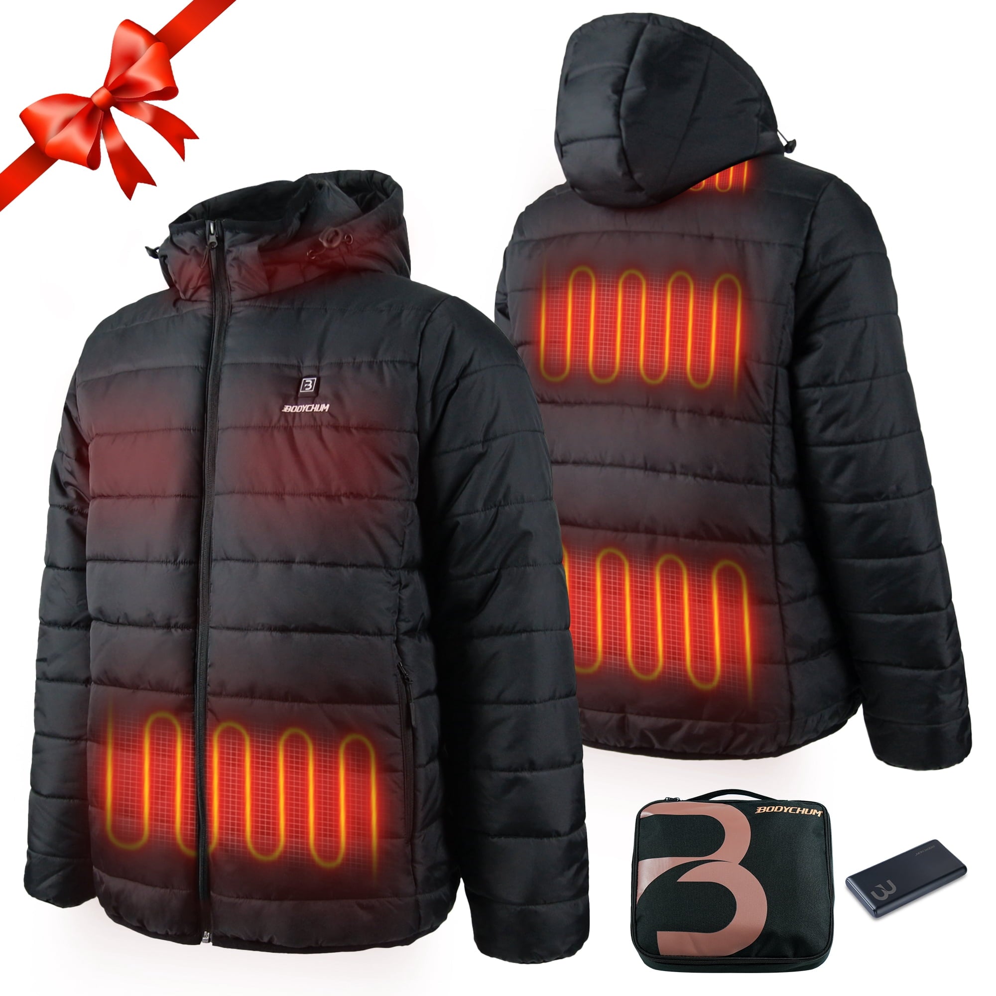 Heated Jacket for Women Men with Battery Pack