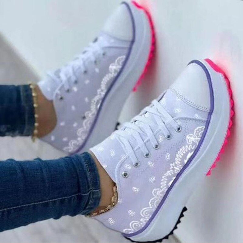 Get ready to step into style with our Stylish Canvas Women Sneakers