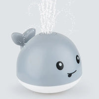 WATER WHALE BATH TIME FUN! LIGHT-MUSIC-SPRAY-FUN