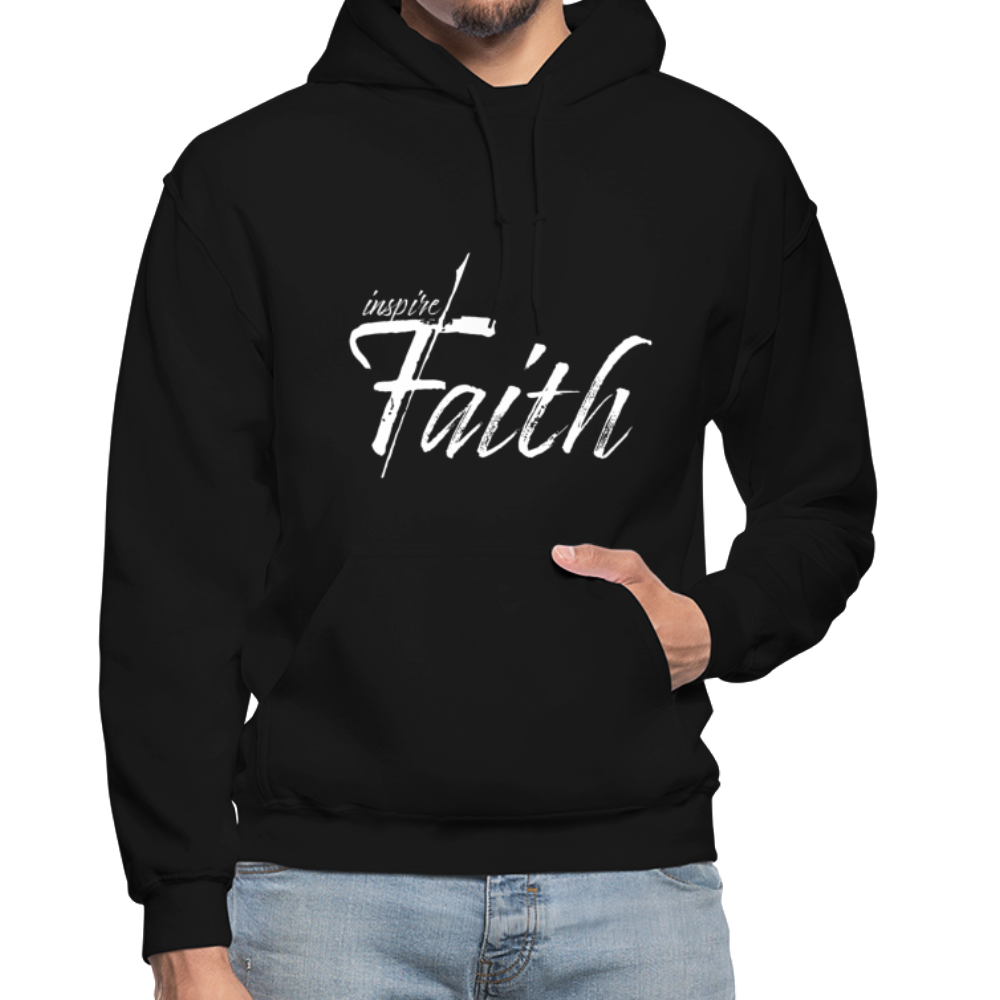 Mens Hoodie - Pullover Hooded Sweatshirt - Graphic/inspire Faith