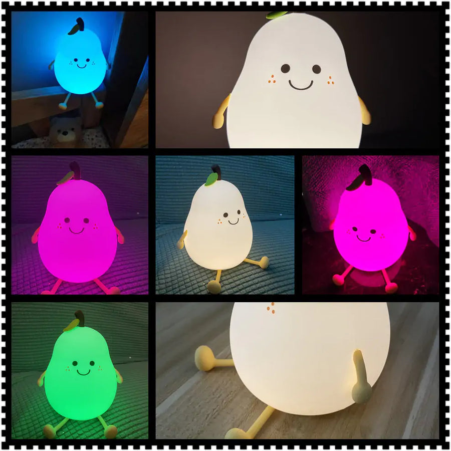 Comfort Critter LED Pear Fruit Night Light