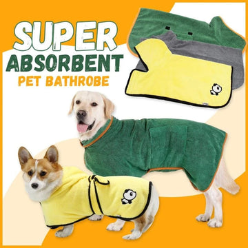 Super Absorbent Pet Bathrobe Towel: